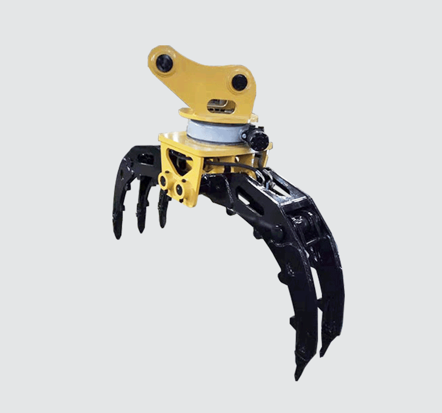 液壓挖掘機(jī)抓木器，旋轉(zhuǎn)抓木器