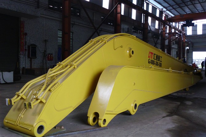 挖掘機(jī)加長(zhǎng)臂定做、挖土機(jī)加長(zhǎng)臂廠家、挖機(jī)加長(zhǎng)臂改裝