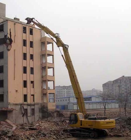 挖掘機(jī)拆樓臂，挖掘機(jī)拆樓臂廠家，挖掘機(jī)改裝拆樓臂