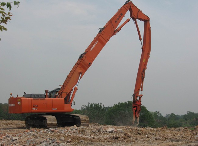 挖掘機(jī)拆樓臂、三段式加長(zhǎng)臂、挖掘機(jī)拆樓臂廠家