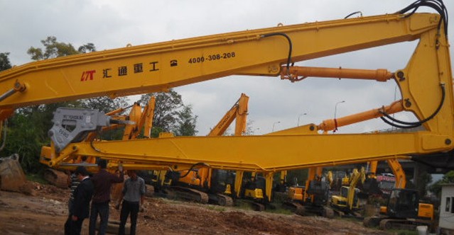 挖掘機(jī)拆樓臂、拆樓臂、加長臂、挖掘機(jī)拆樓臂廠家