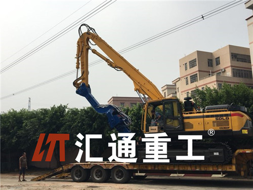 挖掘機(jī)打樁臂、打樁臂、打樁錘、挖掘機(jī)打樁臂廠家